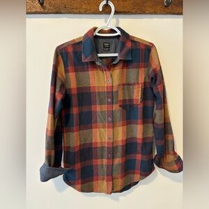 Prana Plaid Flannel Shirt XS